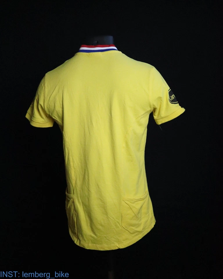 Team Lotto Jumbo NL 黄色骑行服男式 S/M 码 #362 — 第 3/4 张图片