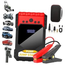 Jump Starter with Air Compressor, 6000A Car Battery Jumper Starter 10.0