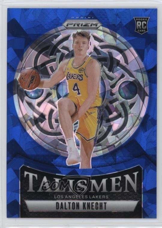 2024-25 Panini Prizm Talismen Blue Ice 89/125 Dalton Knecht #15 Rookie RC 0c0j