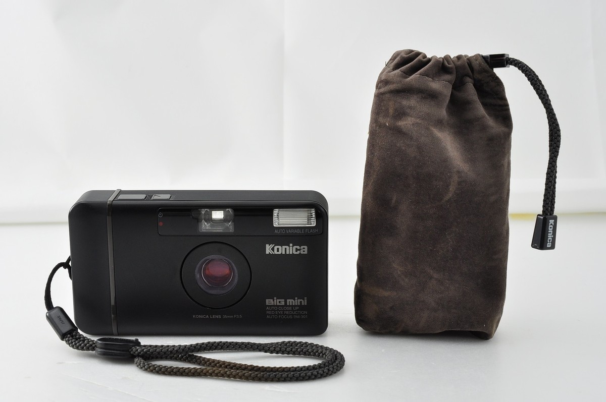 Konica Big Mini BM-301 Point & Shoot Film Camera Near Mint!! From