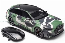 1:18 Audi ABT RS6 Avant C8 military green camo GT SPIRIT W/ roof box LTD 888PCS
