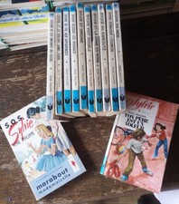 LOT DE 12 "SYLVIE"RENE PHILIPPE / MARABOUT MADEMOISELLE état tres correct