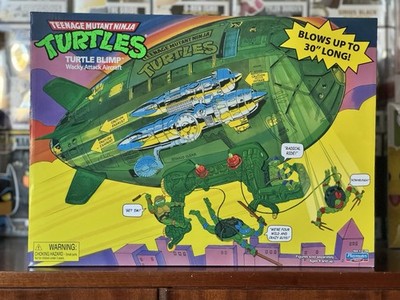 2021 TMNT Playmates Toys Classic Retro Blimp Wacky Attack Aircraft Ninja Turtles
