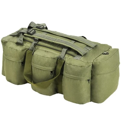 Sac de Sport en Style Militaire 45 L Camouflage Sac Randonnée Camping vidaXL - Photo 1/3