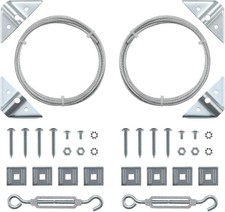 2 Pack Anti Sag Gate Kit for Wooden Fence Repair