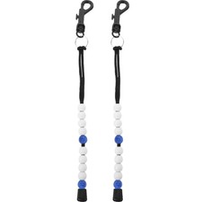 2Pcs Portable Golf Score Counter Blue Reusable Plastic Golfing Scoring Tool