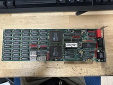 Placa de tarjeta de video genérica Cirrus Logic CP-802 VGA/EGA 8 bits ISA