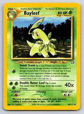BAYLEEF 29/111 UNCOMMON NEO GENESIS POKEMON UNLIMITED LP on eBay