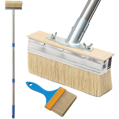 #ad Deck Stain Brush Applicator with 60quot; Long Handle 7” Wide Deck Paint Brushes ... $22.19
