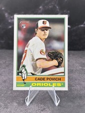 2025 Topps Heritage - Cade Povich #219 (RC)