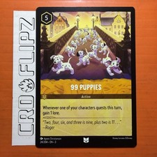 99 Puppies - LORCANA  Into the Inklands - 24/204 - singles
