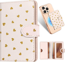 for Magnetic Phone Wallet Compatible with Magsafe Card Holder - Luxury Slim Leat