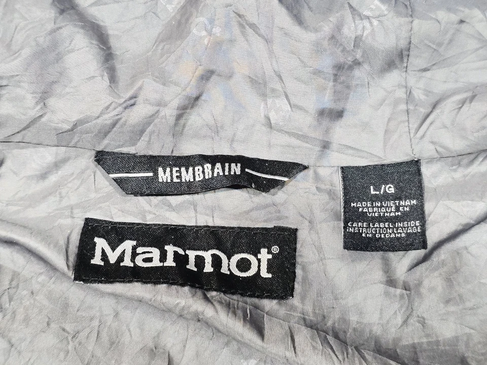 Marmot Conness Membrain Ski Jacket Mens Size L Large Blue Full Zip Hiking - Image 4 of 4