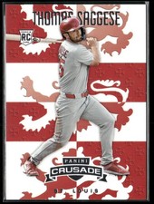 Thomas Saggese 2025 Panini Crusade #63 St. Louis Cardinals