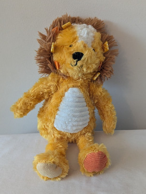 Snuggables Make Believe Ideas Lion 12'' Plush Stuffed Animal Toy Rattle Sensory