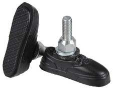 KOOL STOP Vans shoe bicycle BMX THREADED brake pads BLACK