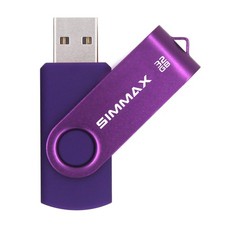 SIMMAX 32GB Memory Stick USB 2.0 Flash Drives Swivel Thumb Drive Pen Drive 32...