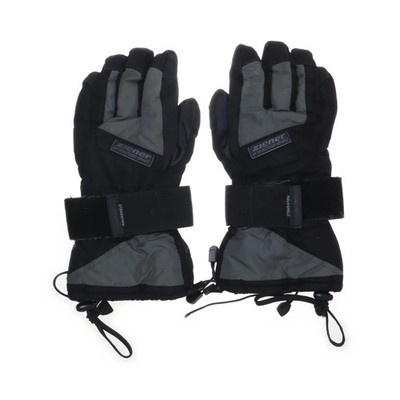 Ziener, Handschuhe, Größe: 9 1/2, MATTS AS glove SB, Polyamid, Schwarz/Grau #Qxz