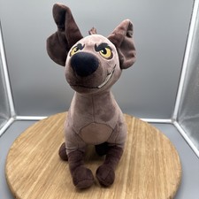 Disney Store Janja Hyena 14" Peluche Estampado El Rey Guardia León Peluche RARO