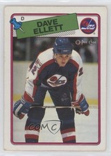 1988-89 O-Pee-Chee Dave Ellett #167 t4m
