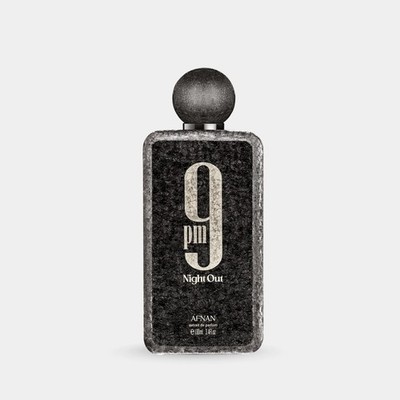 Afnan Unisex 9 PM Night Out Extrait de Parfum Spray 3.4 oz Fragrances