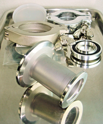 Canon Anelva Reducer NW KF 40 to 25 Vacuum Flange Stainless Steel with Extra