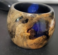 Handcrafted Buckeye Wood Bowl