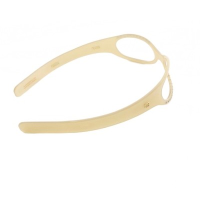 Alexandre De Paris Glasses Headband Logo Beige/SR Ladies