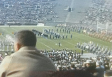 1960s College Football Game - Marching Band Gridiron Action Vintage 8mm Film