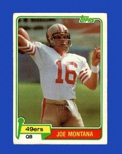 1981 Topps Set-Break #216 Joe Montana RC LOW GRADE *GMCARDS*