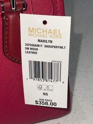 MICHAEL KORS MARILYN SMALL MESSENGER SATCHEL CROSSBODY BAG MK