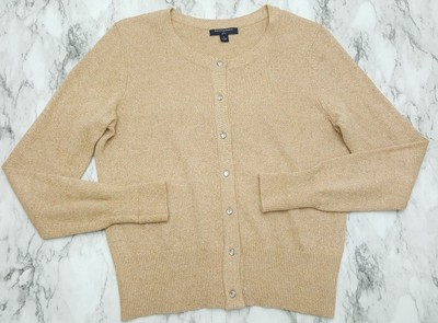 gold sparkly cardigan