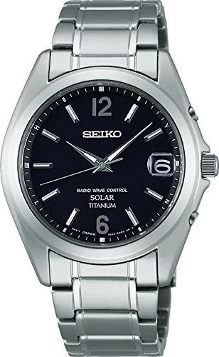 SEIKO Seiko Spirit SBTM229 SPIRIT Titanium Solar Radio men Watch New in Box