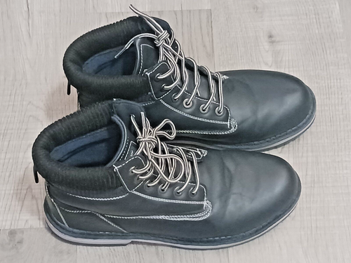 Zapatos Xray para hombre Fullman moda botas de combate clásicas negras talla:11 - Imagen 2 de 7