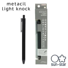SUN-STAR METACIL LIGHT KNOCK Retractable Metal Pencil