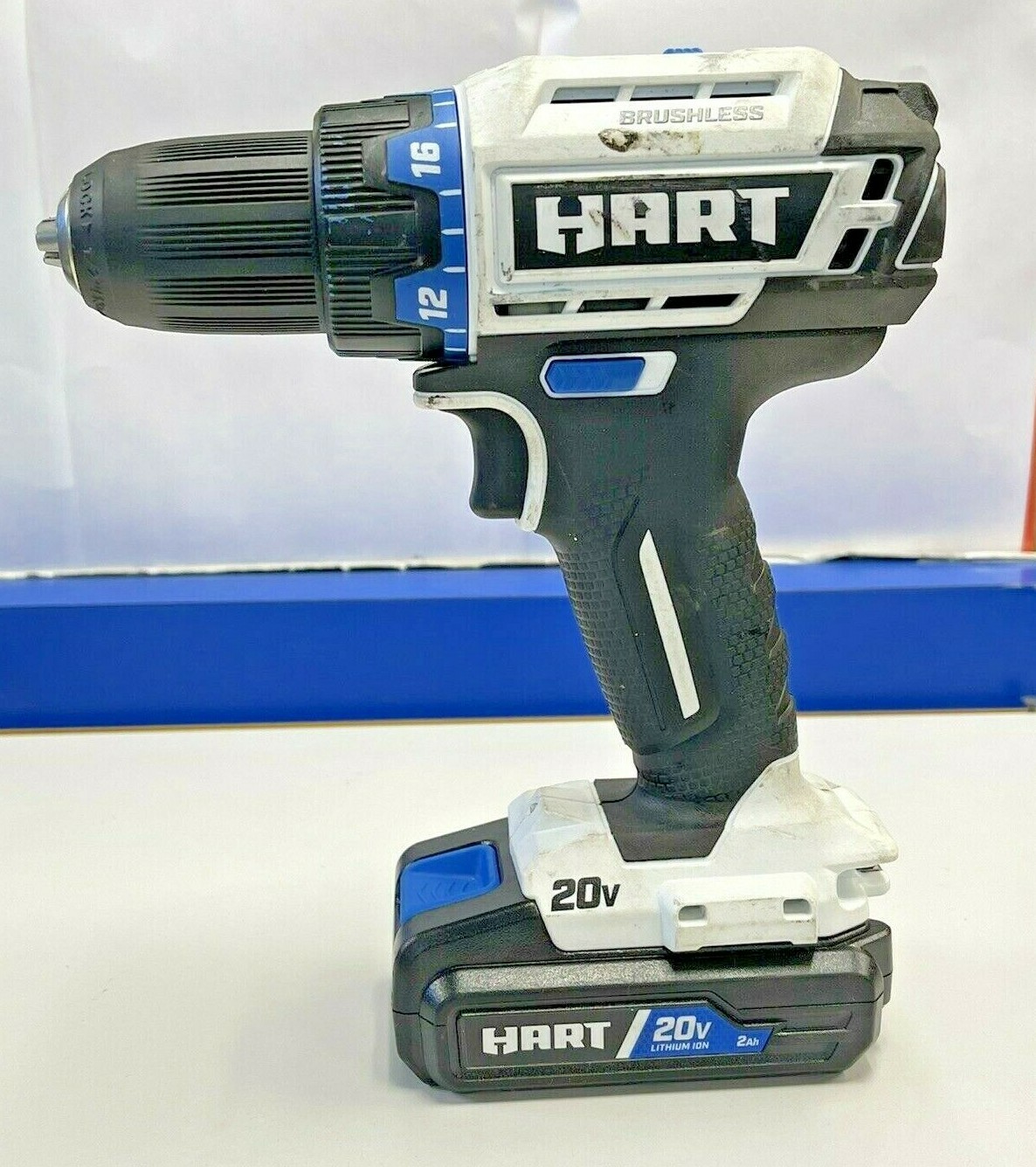Hart HPDD25VN 20V 1/2" Brushless Drill eBay