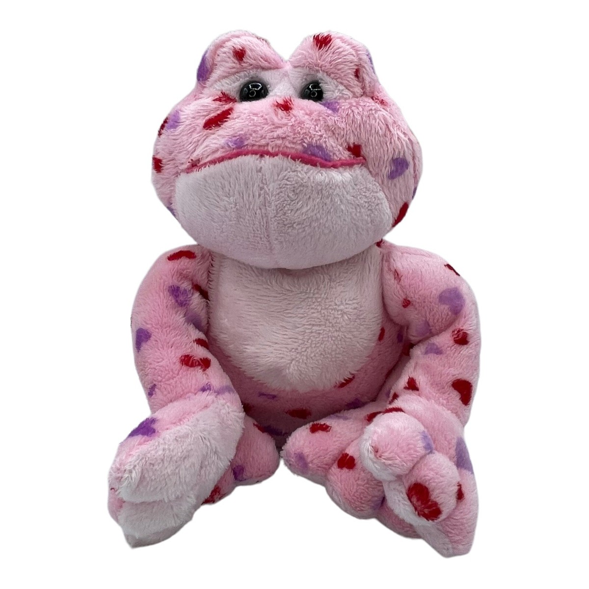 Ganz Webkinz Valentine's Day Love Frog Plush Stuffed Animal Toy NO