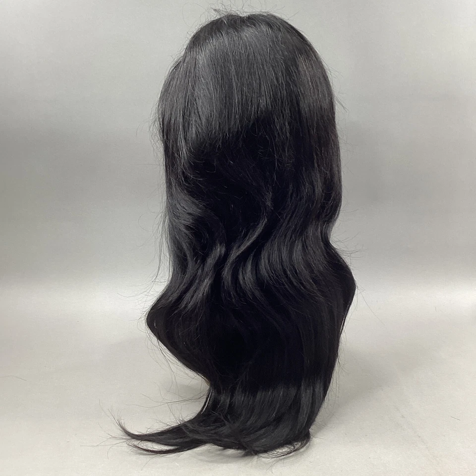 Peluca frontal de encaje 360° MHLF750 Kaylin #Natural negra 100 % sin procesar Foto 4 de 4