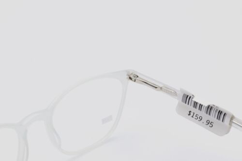 PERRY ELLIS PE 433-3 Brushed Crystal 51-18-140 Eyeglass Frames Flex Hinges T101 - Picture 6 of 12