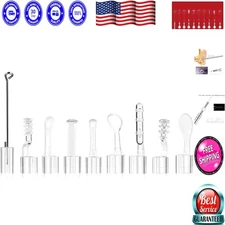 Gentle 9PCS Earpick Set for Adults & Children - Compatible with 3.5mm Otoscopes