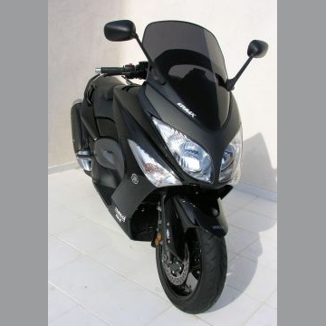 Bulle sport Ermax pour Yamaha TMAX 500 noir clair de 2008 à 2011
