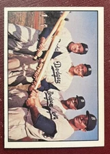 Dodger Power, 1979 TCMA Card #43, Duke Snider, Roy Campanella, Hodges, Furillo