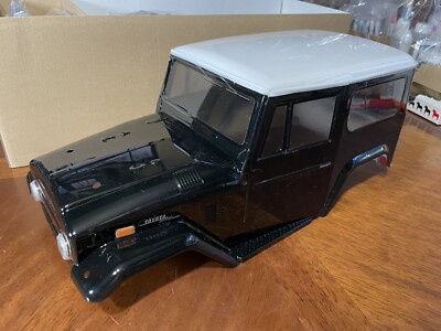 Tamiya Toyota Land Cruiser 40 1:10 RC No.564 Black Used Decals off