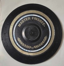 VTG 1967 WhamO Master Frisbee IFA Approved Black Gold San Gabriel CA Bill Werner