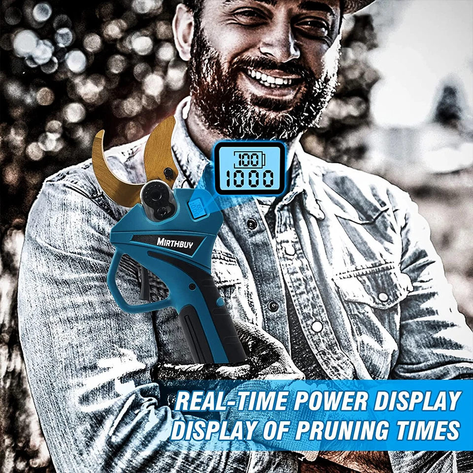 Elektrische Akku Astschere Kettensäge Strauchschere Einhandsäge Für 18V Makita - Bild 4 von 4