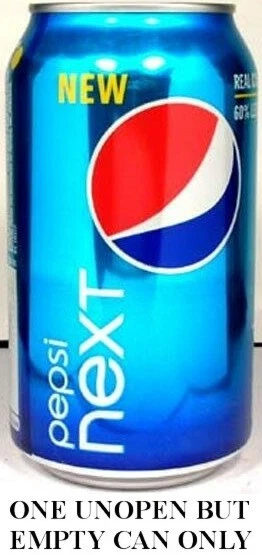 RARE Discontinued Pepsi Next (Reduced Calorie) USA 2016 EMPTY UNOPEN 12oz  Can | eBay