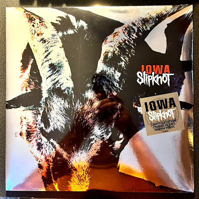 Slipknot - Iowa 2xLP  Limited Edition Translucent Green NEW UNSEALED LP Vinyl 