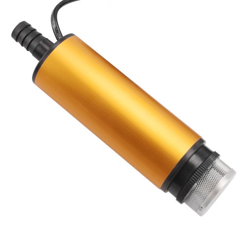 12V Mini Self Priming Diesel Pump Water Oil Aluminium Submersible Fuel Transfer - Picture 8 of 16
