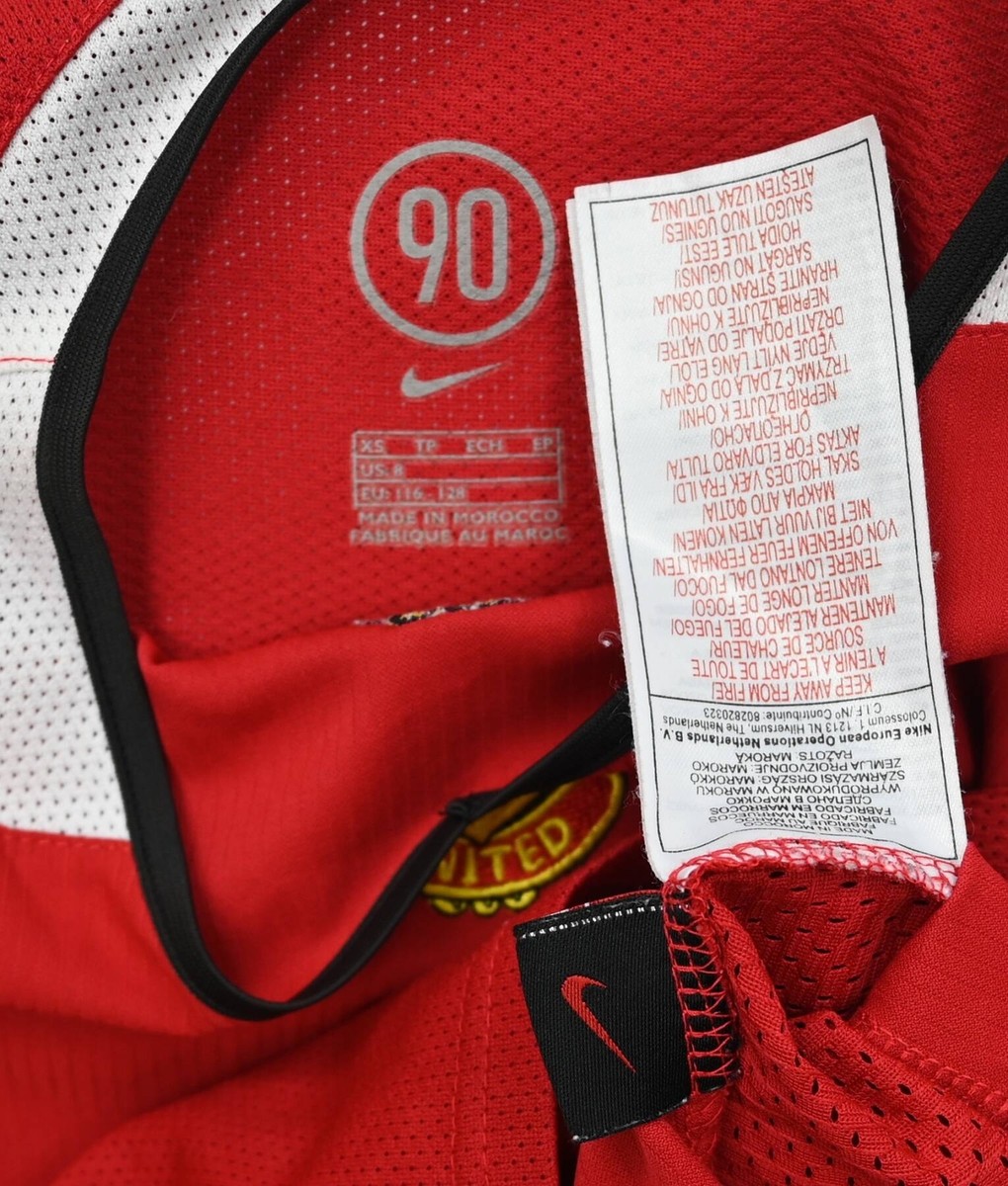 Nike 2004-06 MANCHESTER UNITED SHIRT TRIKOT XS. BOYS | eBay