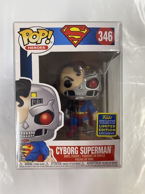 Funko Pop! Comic Cover: Cyborg Superman – DC Comics Vinylfigur, Ca. 11 Cm, Sammlerstück